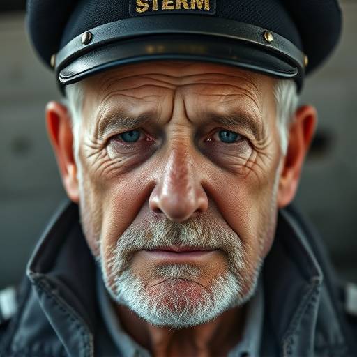 Photograph of Captain (Ret.) David Harding, a key witness in the Blackwood Anomaly case